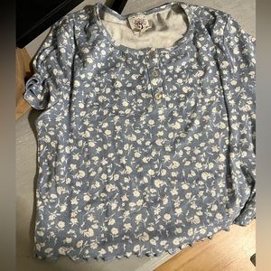 Polka Dot t shirt for sale. Never worn out just tried on at store.